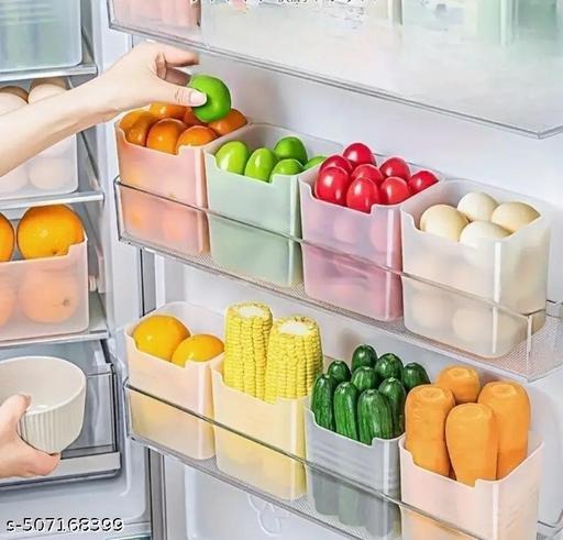 Name : Premium fridge storage Space-saving Refrigerator Side Door Organizer - 1000 ml (Pack Of 6) Material : Plastic Product Breadth : 10 Cm Product Height : 10 Cm Product Length : 10 Cm Premium fridge storage Space-saving Refrigerator Side Door Organizer - 1000 ml (Pack Of 6)-0