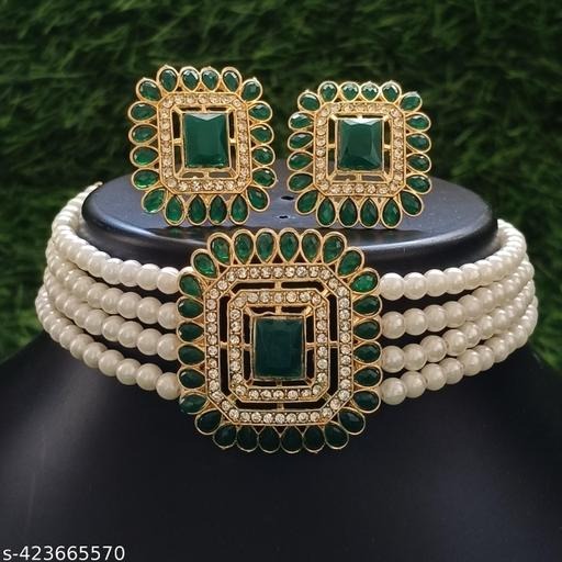 Shine bright with this Women Jewellery Set, crafted from a durable alloy base with stunning gold plating and embellished with sparkling Cubic Zirconia (American Diamond) stones. Designed for women who value elegance and sophistication, this set is perfect for weddings, parties, festive celebrations, and daily wear. Its luxurious shine and premium quality make it an excellent choice for bridal collections, gifting, and ethnic styling. Shop this stunning set now at https://dealdynamo.vinisocial.in . The intricate craftsmanship of this CZ Jewellery Set makes it lightweight yet durable, ensuring maximum comfort for all-day wear. Whether you pair it with sarees, lehengas, gowns, or modern outfits, it instantly elevates your fashion statement. From bridal jewelry to party wear, this set blends tradition with modern glamour. Discover this premium jewellery design today at https://dealdynamo.vinisocial.in . Available exclusively at https://dealdynamo.vinisocial.in , this gold-plated American Diamond jewellery set includes matching earrings and a necklace to complete your look. Curated with perfection, it’s ideal for weddings, anniversaries, Diwali, Karwa Chauth, receptions, and casual celebrations. Order authentic, premium-quality jewellery online at https://dealdynamo.vinisocial.in . For women and girls who love sparkle, this Cubic Zirconia set reflects elegance and timeless beauty. The shimmering stones resemble real diamonds, making it a budget-friendly yet luxurious choice. Find more stunning American Diamond sets at https://dealdynamo.vinisocial.in and expand your collection with exclusive festive and bridal designs. Exclusively listed by Renu Baliyan, Nity Baliyan, and Bharti Tomar, this set is curated to match the taste of every modern woman. Lightweight, versatile, and elegant, it is suitable for gifting on birthdays, anniversaries, and weddings. Shop now at https://dealdynamo.vinisocial.in to explore premium jewellery that defines class and tradition. From party wear to festive glamour, bridal ensembles to casual outings, this Women Jewellery Set fits every occasion. Explore the latest jewellery trends, bridal designs, and elegant CZ collections at https://dealdynamo.vinisocial.in . Order today at https://dealdynamo.vinisocial.in and add a sparkling touch of luxury to your jewelry box.