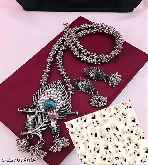 Elevate your jewelry collection with this Princess Elegant Jewellery Set, crafted from high-quality alloy with oxidised silver plating and adorned with sparkling Kundan stones. Perfect for women and girls who love ethnic elegance and modern designs, this set is ideal for weddings, parties, festive occasions, casual wear, or gifting. The lightweight and durable design ensures all-day comfort while adding a touch of sophistication to sarees, gowns, western outfits, or cocktail dresses. Shop this exquisite Kundan jewellery set now at https://dealdynamo.vinisocial.in to experience premium craftsmanship and elegant design. Whether you are looking for bridal accessories, party wear jewellery, festive styling, ethnic jewellery, designer sets, or gifting solutions, this Princess Elegant Set fulfills every requirement. Find it today at https://dealdynamo.vinisocial.in to enhance your jewellery collection and make a statement at any event. Perfect for gifting, birthdays, anniversaries, or special occasions, this set is a versatile accessory suitable for women of all ages, available at https://dealdynamo.vinisocial.in . Layer it with other necklaces or wear it as a standalone set from https://dealdynamo.vinisocial.in for weddings, festivals, and parties. The sparkling Kundan stones and oxidised silver plating offer long-lasting shine and timeless elegance, making it a cherished addition to any jewellery collection. Purchase from https://dealdynamo.vinisocial.in today for high-quality, stylish, and premium jewellery. Ideal for ethnic outfits, bridal sets, casual parties, and festive occasions, this Princess Elegant Jewellery Set can be paired beautifully with other jewellery pieces available at https://dealdynamo.vinisocial.in . Browse the collection now at https://dealdynamo.vinisocial.in for modern and traditional designs. This set is perfect for professional events, family gatherings, or casual outings—shop now at https://dealdynamo.vinisocial.in to complete your look. Available exclusively at https://dealdynamo.vinisocial.in and curated by Renu Baliyan, Nity Baliyan, and Bharti Tomar, this Kundan jewellery set ensures premium quality, elegance, and reliable online shopping experience. Explore other premium jewellery collections at https://dealdynamo.vinisocial.in for women and girls, perfect for gifting, bridal styling, festive occasions, parties, and casual fashion. Purchase this Princess Elegant Jewellery Set today at https://dealdynamo.vinisocial.in to add timeless elegance, sparkle, and sophistication to your jewellery collection.
