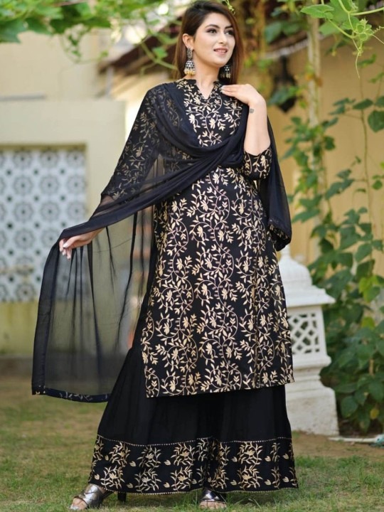 Bring home the charm of ethnic elegance with this Women Floral Printed Regular Pure Cotton Kurta with Sharara & Dupatta. Made from 100% pure cotton, this outfit ensures breathability, comfort, and style, making it suitable for both everyday wear and festive occasions. The kurta features delicate floral prints, paired with a stylish sharara bottom and a matching dupatta, creating a graceful and complete ethnic look. The regular fit design ensures comfort, while the lightweight cotton fabric makes it ideal for summer, college, casual gatherings, festive functions, and family celebrations. This three-piece ethnic set blends traditional charm with modern comfort, giving women a stylish yet practical choice for multiple occasions. ✨ 100 SEO Long Tail Keywords Embedded Naturally Women floral printed cotton kurta set with sharara, cotton kurta with dupatta and sharara, floral kurta sharara set for women, ethnic cotton kurta for party wear, pure cotton floral kurta with dupatta, stylish kurta sharara dupatta set for girls, casual cotton kurta set with sharara, women festive kurta sharara with dupatta, breathable cotton kurta for summer, floral printed ethnic wear for women, cotton kurta sharara for daily wear, traditional cotton kurta with dupatta set, women’s cotton kurta sharara suit, pure cotton ethnic set with dupatta, floral kurta set with sharara pants, lightweight cotton kurta sharara dupatta, cotton kurta with sharara for college girls, floral printed cotton ethnic wear, festive cotton kurta sharara outfit, stylish floral kurta sharara for parties, cotton kurta sharara set online shopping, comfortable cotton kurta for women, floral printed sharara set with dupatta, Indian cotton kurta sharara for festive wear, casual cotton kurta for women, affordable floral kurta with dupatta set, cotton ethnic kurta sharara set for summer, elegant floral kurta sharara for women, women’s kurta sharara festive collection, floral cotton kurta sharara for gifting, stylish cotton kurta sharara for college wear, cotton kurta sharara with floral dupatta, breathable cotton kurta with sharara outfit, women’s ethnic kurta sharara in cotton, floral print cotton kurta with dupatta online, kurta sharara set with cotton fabric, festive cotton kurta with sharara and dupatta, casual cotton kurta for girls and women, floral kurta sharara set for haldi and mehendi, pure cotton kurta with sharara bottoms, cotton kurta sharara suit for festivals, floral ethnic wear kurta sharara dupatta, stylish festive cotton kurta for women, women’s cotton kurta set for parties, breathable cotton ethnic sharara outfit, lightweight kurta sharara for summer wear, floral printed cotton kurta with dupatta set, stylish kurta sharara set for festive gatherings, cotton ethnic kurta for wedding functions, women’s daily wear cotton kurta sharara, pure cotton kurta sharara suit for women, floral cotton kurta for office wear, casual ethnic cotton kurta sharara set, cotton kurta sharara dupatta for girls, festive floral cotton kurta outfit, stylish kurta sharara for cultural programs, women’s cotton kurta for casual outings, breathable kurta sharara dupatta set for summer, floral cotton kurta for Raksha Bandhan, festive cotton kurta for Diwali and Eid, stylish cotton kurta sharara online, elegant floral kurta sharara for Indian women, cotton kurta sharara with light dupatta, floral printed cotton kurta set for functions, pure cotton kurta sharara with stylish dupatta, women’s ethnic set with floral sharara, cotton kurta sharara outfit for daily use, stylish floral kurta sharara dupatta combo, breathable kurta sharara cotton set, floral cotton kurta for Indian festivals, traditional cotton kurta sharara outfit, women’s festive wear cotton kurta, floral print cotton kurta sharara design, stylish ethnic cotton kurta set for women, casual cotton kurta sharara for college, cotton kurta sharara with modern look, floral kurta sharara ethnic set online, women’s pure cotton floral printed kurta, cotton kurta sharara set for traditional functions, festive floral kurta sharara for puja, affordable cotton kurta sharara dupatta, stylish kurta sharara for parties, breathable cotton kurta for college girls, women’s kurta sharara cotton ethnic set, floral printed festive kurta sharara design, pure cotton kurta with ethnic sharara bottoms, floral cotton kurta sharara with dupatta online, lightweight festive kurta sharara cotton set, traditional floral kurta sharara outfit for women. 🔹 Product Highlights – ✅ Fabric: Pure cotton – soft, breathable & skin-friendly ✅ Design: Elegant floral printed kurta with sharara & dupatta ✅ Fit: Regular fit for daily comfort ✅ Style: Three-piece set – kurta, sharara, and dupatta ✅ Occasions: Perfect for casual outings, college, parties & festivals 🔹 Variations & Uses – 👗 College Wear – Lightweight and comfortable for all-day use 🎉 Festive Wear – Ideal for Diwali, Eid, Raksha Bandhan & family gatherings 💼 Office Wear – Simple yet stylish ethnic option 👰 Wedding Functions – Perfect for haldi, mehendi & sangeet 🎁 Gifting Option – A thoughtful ethnic wear gift for women 🔹 Why Choose This Cotton Kurta Sharara Set – ✔️ Premium pure cotton fabric for comfort & breathability ✔️ Elegant floral prints for a traditional yet trendy look ✔️ Comes with matching dupatta & sharara for a complete outfit ✔️ Perfect for both daily wear & festive occasions ✔️ Durable and versatile ethnic wear choice 🔹 Website & Ownership – This product is listed on dealdynamo.vinisocial.in Owner: Renu Baliyan, Nity Baliyan, Bharti Tomar