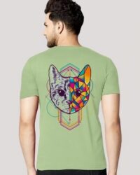 Product Details Green, purple and black t-shirt for men Graphic printed Regular length Round neck Short, regular sleeves Knitted polyester fabric Size & Fit Regular Fit The model (height 6') is wearing a size M Material & Care Polyester Machine Washize Chest (in) Front Length (in) Waist (in) Across Shoulder (in) Sleeve-Length (in) S 36.0 26.0 35.0 16.5 8.0 M 38.0 27.0 37.0 17.0 8.5 L 40.0 28.0 39.0 17.5 9.0