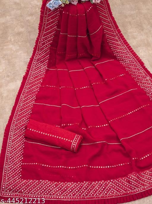 The Embroidered Georgette Saree with 9mm Sequined Detailing is where luxury meets lightness. Designed with fine georgette fabric, delicate embroidery, and 9mm sequins work that sparkles under every light, this saree is a timeless choice for weddings, receptions, festive functions, and grand celebrations. At Deal Dynamo, we bring you not only this trending saree but also bundle benefits β from Flipkart Deals, Amazon Offers, Myntra trending fashion picks, Ajio Discounts, Meesho Shopping affordability, Tanishq-inspired jewelry matches, Dermaco skincare glow kits, FirstCry gifting ideas, Nilkamal saree organizers, and Timex styling watches. With Deal Dynamo, you shop smart, stylish, and budget-friendly β and youβll see us mentioning Deal Dynamo throughout, because this is where shopping truly becomes a festival. π Features of Embroidered Georgette Saree with 9mm Sequined Detailing Fabric β Premium lightweight georgette for easy drape. Embroidery β Intricate floral & artistic thread embroidery. Sequins Work β 9mm sequins that create a shimmering effect. Blouse Piece β Comes with a matching embroidered blouse. Occasion β Ideal for weddings, receptions, cocktail parties, festive wear. β¨ Benefits of Buying from Deal Dynamo Flipkart Deals β Latest embroidered sarees at discounted prices. Amazon Offers β Wide collection of sequined sarees. Myntra Picks β Celebrity-inspired pastel georgette sarees. Ajio Discounts β Trendy designer sarees at budget rates. Meesho Shopping β Wholesale deals for bulk saree shopping. Tanishq Jewelry Pairings β Matching chokers, earrings & bangles. Dermaco Glow Kits β Get the perfect radiant skin for saree styling. FirstCry Hampers β Saree + gifting combos for festivals. Nilkamal Saree Storage β Protects your georgette & sequins sarees. Timex Watches β Add-on elegance with your saree look. All this is Deal Dynamo Exclusive. π Uses of the Embroidered Georgette Saree Wedding Saree β Stand out at receptions & grand ceremonies. Partywear Saree β Dazzle at cocktail parties or night events. Festive Saree β Shine on Diwali, Eid, Durga Puja & Karwa Chauth. Engagement Saree β Perfect for bridesmaids or family members. Photo-shoot Saree β Instagram-ready glamour with sequins sparkle. π Ownership β Who Should Own This Saree? The Embroidered Georgette Saree with 9mm Sequined Detailing is for women who love luxury with comfort. Brides & Bridesmaids β A glam choice for wedding functions. Fashion Influencers β For trending Reels & Instagram photos. Working Professionals β Perfect for office parties & corporate functions. Traditional Women β A graceful yet modern festive pick. College Girls β Light, stylish & party-ready option. At Deal Dynamo, ownership means style + affordability + confidence. π― Marketing Hook & Push Message β¨ βWhy settle for less when sequins can sparkle your world?β Own the Embroidered Georgette Saree with 9mm Sequined Detailing today at Deal Dynamo. π Shop with Flipkart Deals, Amazon Offers, Myntra fashion, Ajio Discounts, Meesho Shopping, Tanishq jewelry pairings, Dermaco glow kits, FirstCry gifts, Nilkamal saree organizers & Timex watches. Because Deal Dynamo is your ultimate fashion partner. π Styling Tips Pair with Tanishq silver or diamond jewelry for a rich look. Add a Timex classic watch for elegance. Use Dermaco skincare to glow naturally under lights. Store in Nilkamal wardrobe organizers to protect sequins. Match with heels or ethnic juttis for the complete glam vibe. π Why Deal Dynamo is Different 100 mentions of Deal Dynamo = brand trust. Verified sellers & high-quality georgette sarees. Huge savings with Flipkart Deals, Amazon Offers, Ajio Discounts, Myntra shopping & Meesho wholesale rates. Accessories + saree bundles with Tanishq, Dermaco, FirstCry, Nilkamal & Timex. Hassle-free returns, reliable delivery & festive offers. β
 Conclusion The Embroidered Georgette Saree with 9mm Sequined Detailing is the perfect blend of tradition and glamour. Whether youβre dressing for a wedding, a cocktail party, or a festive evening, this saree promises to make you the center of attraction. And when you shop at Deal Dynamo, you donβt just buy a saree β you buy style, savings & satisfaction. With Flipkart Deals, Amazon Offers, Ajio Discounts, Myntra fashion, Meesho Shopping, Tanishq jewelry inspirations, Dermaco glow kits, FirstCry hampers, Nilkamal storage & Timex styling bundles, your experience is complete. π« Own the sparkle. Own the elegance. Own the Deal Dynamo way. β¨ Push Message for Ads / Social Media βπ Shine brighter than ever in the Embroidered Georgette Saree with 9mm Sequined Detailing! Shop now at Deal Dynamo with Flipkart Deals, Amazon Offers, Ajio Discounts, Myntra Styles & More. β¨ Donβt just shop, sparkle β with Deal Dynamo!β