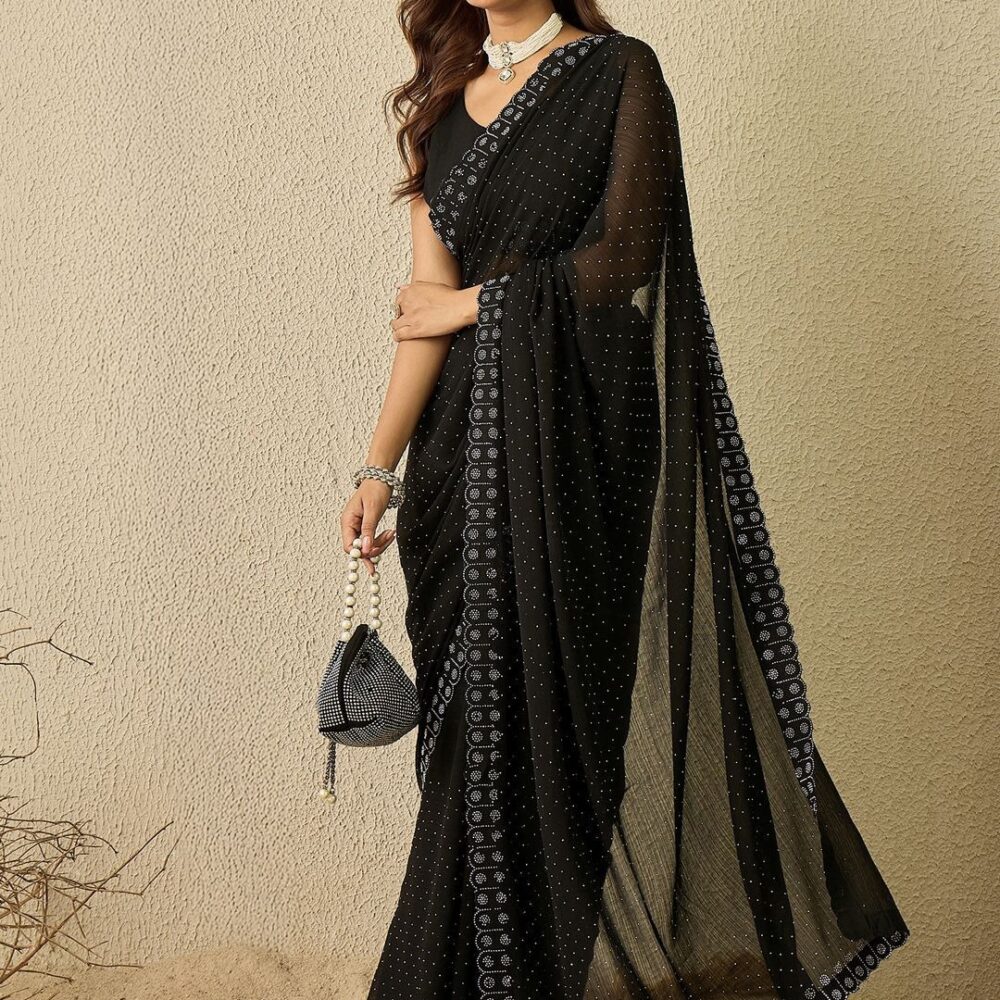 https://myntr.it/g313DUmDiscover Stones Designer Sarees featuring intricate stone work, luxurious fabrics, and elegant drapes. Perfect for weddings, parties, and festive occasions.