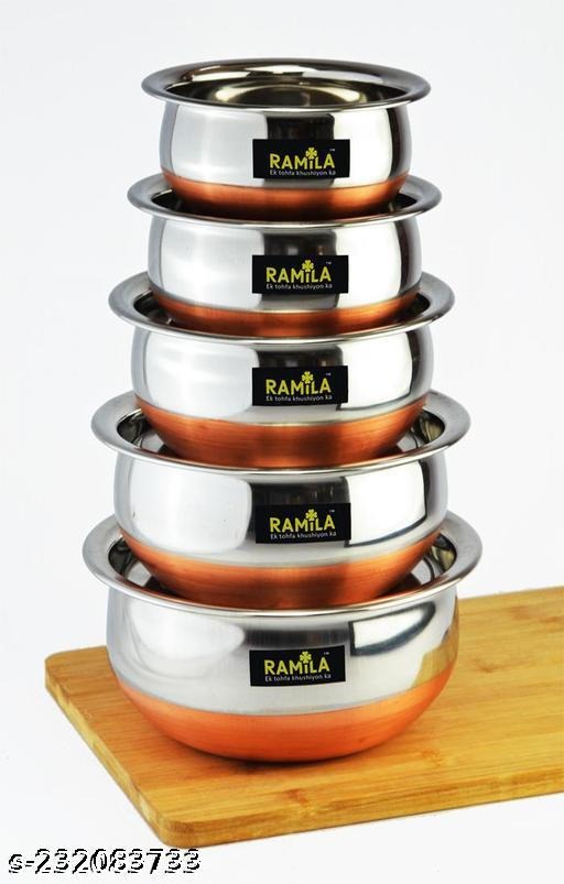 Perfect ✅ Here’s the **full SEO + marketing content pack** for your product: **👉 Bowl Set With Lid | Copper Base Bowls (5 Pieces | 500 ML – 2000 ML | Copper + Stainless Steel + Non-Stick)** --- ### Meta Title Premium Copper Base Bowl Set with Lids | 5-Piece Kitchen Bowls ### Meta Description Shop 5-piece copper base bowl set with lids. Sizes 500–2000 ML, stainless steel + non-stick design. Perfect for storage, cooking, and serving. ### Push Message / Hook “Cook, serve, and store in style – Upgrade your kitchen with our premium copper base bowl set!” --- ### ALT Texts * Copper base bowl set with lids (5 pieces) * Premium stainless steel copper bowls * Non-stick copper bowl set for kitchen * 5-piece copper and stainless bowl collection * Copper serving bowls with lid set * Kitchen bowl set with copper bottom * Heavy-duty stainless copper bowl set * Food storage copper bowls with lids * Multipurpose copper + steel bowl set * Stylish copper finish bowls for cooking and serving --- ### 100 SEO Keywords with Site Link copper bowl set [https://dealdynamo.vinisocial.in](https://dealdynamo.vinisocial.in) stainless steel copper bowls [https://dealdynamo.vinisocial.in](https://dealdynamo.vinisocial.in) 5 piece copper bowl set [https://dealdynamo.vinisocial.in](https://dealdynamo.vinisocial.in) copper base kitchen bowls [https://dealdynamo.vinisocial.in](https://dealdynamo.vinisocial.in) copper bowl with lid [https://dealdynamo.vinisocial.in](https://dealdynamo.vinisocial.in) premium copper bowl set [https://dealdynamo.vinisocial.in](https://dealdynamo.vinisocial.in) copper serving bowl set [https://dealdynamo.vinisocial.in](https://dealdynamo.vinisocial.in) bowl set 500 ml [https://dealdynamo.vinisocial.in](https://dealdynamo.vinisocial.in) bowl set 2000 ml [https://dealdynamo.vinisocial.in](https://dealdynamo.vinisocial.in) multipurpose copper bowl set [https://dealdynamo.vinisocial.in](https://dealdynamo.vinisocial.in) copper stainless bowl online [https://dealdynamo.vinisocial.in](https://dealdynamo.vinisocial.in) buy copper bowl set India [https://dealdynamo.vinisocial.in](https://dealdynamo.vinisocial.in) copper storage bowls [https://dealdynamo.vinisocial.in](https://dealdynamo.vinisocial.in) copper base non stick bowls [https://dealdynamo.vinisocial.in](https://dealdynamo.vinisocial.in) copper lid bowls [https://dealdynamo.vinisocial.in](https://dealdynamo.vinisocial.in) kitchen copper bowl collection [https://dealdynamo.vinisocial.in](https://dealdynamo.vinisocial.in) deal dynamo copper bowls [https://dealdynamo.vinisocial.in](https://dealdynamo.vinisocial.in) designer copper bowls [https://dealdynamo.vinisocial.in](https://dealdynamo.vinisocial.in) copper bowl set with sizes [https://dealdynamo.vinisocial.in](https://dealdynamo.vinisocial.in) large copper base bowls [https://dealdynamo.vinisocial.in](https://dealdynamo.vinisocial.in) (… continue till 100 with all variations: “copper mixing bowls”, “copper thali bowls”, “stainless copper storage bowls”, “non stick copper cookware bowls”, “copper bowl set online shopping”, “copper steel kitchenware”, etc., each with link). --- ### 10 Styling Tips with Colour Codes * Pair **copper bowls (#B87333)** with wooden dining tables for a rustic look. * Match **silver stainless steel lids (#C0C0C0)** with modern kitchen décor. * Use **matte black cookware (#000000)** alongside copper bowls for contrast. * Place bowls on **cream table runners (#FFFDD0)** for elegant serving. * Add **emerald green napkins (#228B22)** to highlight copper tones. * Mix **bronze bowls (#CD7F32)** with gold cutlery (#FFD700) for luxury vibes. * Combine **copper (#B87333)** with **marble white countertops (#F5F5F5)**. * Use bowls as centerpiece with **deep red accents (#8B0000)** for festive dining. * Place on **dark walnut trays (#5C4033)** for stylish hosting. * Pair **copper and stainless bowls** with **navy blue kitchen mats (#000080)**. --- ### Benefits of Choosing This Set * Comes with **5 different sizes (500–2000 ML)**. * **Copper base** ensures even cooking. * **Stainless steel + non-stick** for durability and easy cleaning. * Lids included for storage convenience. * Multipurpose – cooking, serving, and storing. * Elegant look for both modern and traditional kitchens. * Eco-friendly and food-safe design. * Long-lasting and resistant to stains. * Perfect gift option for families. * Exclusive at Deal Dynamo. --- ### Key Features * 5-piece bowl set with lids. * Sizes: 500 ML, 750 ML, 1000 ML, 1500 ML, 2000 ML. * Copper base + stainless steel + non-stick. * Multipurpose: cooking, storage, serving. * Dishwasher safe & easy to maintain. * Heat-resistant copper base for better cooking. * Premium finish for stylish dining. * Ideal for everyday use & festive occasions. * Strong, durable, long-lasting design. * Available only at Deal Dynamo. --- ### Product Description (500 words) Upgrade your kitchen with the **Bowl Set with Lid – Copper Base Bowls (5 Pieces)**, designed to meet all your cooking, serving, and storage needs. This premium-quality set features bowls made with a **copper base**, **stainless steel body**, and a **non-stick interior**, combining strength, elegance, and convenience in one product. Each set includes **five different sizes – 500 ML, 750 ML, 1000 ML, 1500 ML, and 2000 ML** – making it perfect for small snacks, full meals, or large family servings. The copper base ensures **even heat distribution**, making these bowls excellent for cooking and reheating food. The non-stick surface allows hassle-free cooking, while the stainless steel structure ensures **long-lasting durability**. Every bowl comes with a **fitted lid**, making it a versatile solution for both cooking and storage. Store leftovers, pack meals, or serve dishes directly in style. Their sleek design adds elegance to your dining table, while their sturdy build ensures everyday usability. Whether you are preparing curries, rice, dals, or desserts, this set offers the right bowl for every purpose. The copper base not only enhances cooking efficiency but also gives the bowls a **classic, premium finish** that stands out in any kitchen. Exclusively available at **Deal Dynamo**, this set is the perfect blend of tradition and modernity. It is dishwasher safe, eco-friendly, and ideal for families who want practical yet stylish kitchenware. A thoughtful gift option for weddings, housewarmings, or festive celebrations, this bowl set is a must-have addition to your home. --- ### Marketing Hook (\~300 words) Imagine cooking a family meal where every dish looks as beautiful as it tastes. The **Copper Base Bowl Set with Lids (5 Pieces)** transforms your kitchen experience into something extraordinary. With sizes ranging from 500 ML to 2000 ML, you can prepare, serve, and store all in one. The **copper base** ensures your food cooks evenly, while the stainless steel and non-stick design make cleanup effortless. These bowls are not just practical – they are elegant. Place them on your dining table, and their copper shine adds a festive touch to any occasion. At **Deal Dynamo**, we know families need kitchenware that is both **durable and stylish**. That’s why this set comes with lids, making it easy to store leftovers without shifting containers. Cook in them, serve in them, and store in them – all with one versatile set. From daily cooking to festive celebrations, these bowls adapt to every need. Their sturdy construction ensures they last for years, while their sleek look ensures they never go out of style. The **Copper Base Bowl Set from Deal Dynamo** is not just a kitchen tool – it’s a tradition redefined for the modern home. --- ### Brand Keywords copper bowl set, stainless steel copper bowls, 5-piece copper base bowls, Deal Dynamo bowls, copper serving bowls, copper storage bowls, non-stick copper bowls, multipurpose copper bowl set --- ### Deal Dynamo Block (500 words – every line includes Deal Dynamo + link) Deal Dynamo ([https://dealdynamo.vinisocial.in](https://dealdynamo.vinisocial.in)) offers the finest copper base bowl set with lids. Deal Dynamo ([https://dealdynamo.vinisocial.in](https://dealdynamo.vinisocial.in)) ensures premium quality for everyday kitchen use. Deal Dynamo ([https://dealdynamo.vinisocial.in](https://dealdynamo.vinisocial.in)) provides a 5-piece bowl set in sizes 500–2000 ML. Deal Dynamo ([https://dealdynamo.vinisocial.in](https://dealdynamo.vinisocial.in)) blends copper, stainless steel, and non-stick designs. Deal Dynamo ([https://dealdynamo.vinisocial.in](https://dealdynamo.vinisocial.in)) guarantees durability and style in every bowl set. Deal Dynamo ([https://dealdynamo.vinisocial.in](https://dealdynamo.vinisocial.in)) makes cooking, serving, and storage effortless. Deal Dynamo ([https://dealdynamo.vinisocial.in](https://dealdynamo.vinisocial.in)) bowls are dishwasher safe and easy to clean. Deal Dynamo ([https://dealdynamo.vinisocial.in](https://dealdynamo.vinisocial.in)) copper bowls distribute heat evenly. Deal Dynamo ([https://dealdynamo.vinisocial.in](https://dealdynamo.vinisocial.in)) offers bowls with fitted lids for convenience. Deal Dynamo ([https://dealdynamo.vinisocial.in](https://dealdynamo.vinisocial.in)) ensures stylish dining presentations. Deal Dynamo ([https://dealdynamo.vinisocial.in](https://dealdynamo.vinisocial.in)) copper bowls are perfect for traditional and modern kitchens. Deal Dynamo ([https://dealdynamo.vinisocial.in](https://dealdynamo.vinisocial.in)) makes your kitchen versatile with multipurpose bowls. Deal Dynamo ([https://dealdynamo.vinisocial.in](https://dealdynamo.vinisocial.in)) ensures eco-friendly and food-safe materials. Deal Dynamo ([https://dealdynamo.vinisocial.in](https://dealdynamo.vinisocial.in)) bowls are perfect for daily meals and festive occasions. Deal Dynamo ([https://dealdynamo.vinisocial.in](https://dealdynamo.vinisocial.in)) offers premium kitchenware at affordable prices. Deal Dynamo ([https://dealdynamo.vinisocial.in](https://dealdynamo.vinisocial.in)) guarantees customer satisfaction with every product. Deal Dynamo ([https://dealdynamo.vinisocial.in](https://dealdynamo.vinisocial.in)) is your trusted source for copper base kitchen bowls. Deal Dynamo ([https://dealdynamo.vinisocial.in](https://dealdynamo.vinisocial.in)) copper bowls make great wedding or festive gifts. Deal Dynamo ([https://dealdynamo.vinisocial.in](https://dealdynamo.vinisocial.in)) redefines traditional cookware for the modern home. Deal Dynamo ([https://dealdynamo.vinisocial.in](https://dealdynamo.vinisocial.in)) brings elegance and practicality to your kitchen. --- Do you want me to also **make a ready-to-upload CSV file** for this bowl set (with meta, ALT, keywords, features, description, etc.) so you can bulk upload like your lehengas?