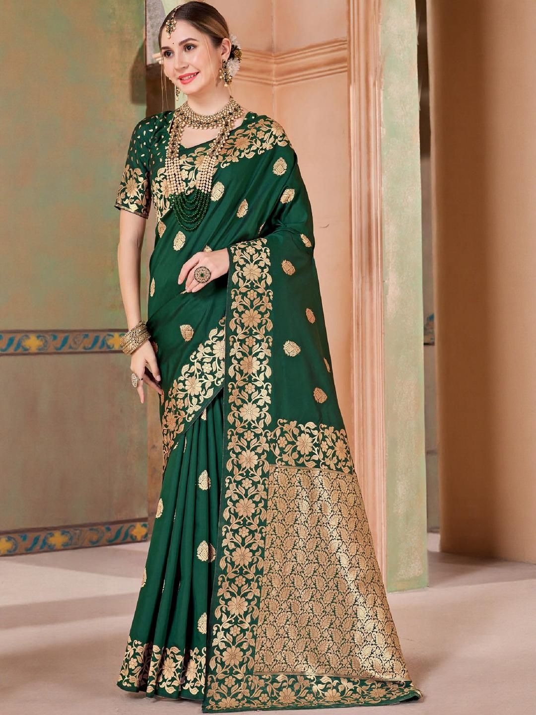 imgi_129_UxqzOvhf_91819e74b7ff4b4f8ff2ed11da329b7e Product Details Saree Fabric : Pure Silk, Blouse Fabric : Pure Silk | Saree Pattern : Embellished, Saree Color : Blue | Wash Care : Dry Clean | Occasion : Wedding, Festival, Party, Casual Size & Fit Saree Length : 5.5 Meter, Blouse Piece Length : 0.8 Meter, Width 1.05 Meter (Approx) Material & Care Silk Blend Dry Clean
