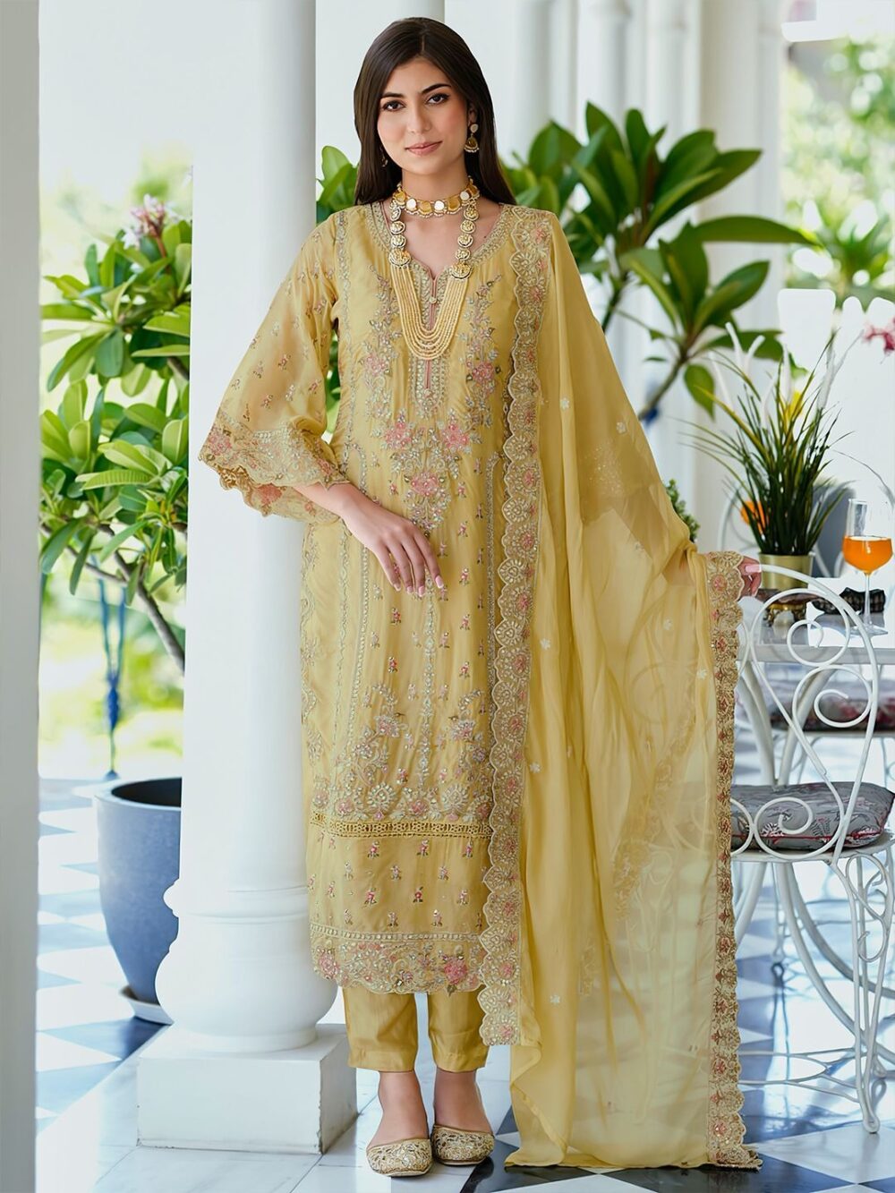 Indo Era Ethnic Motifs Embroidered Sweetheart Neck Straight Kurta With Trousers & Dupatta Deal Dynamo – https://dealdynamo.vinisocial.in/shop/ 🌸 Indo Era Ethnic Motifs Embroidered Sweetheart Neck Straight Kurta With Trousers & Dupatta – Available at Deal Dynamo The Indo Era Ethnic Motifs Embroidered Sweetheart Neck Straight Kurta With Trousers & Dupatta is the perfect blend of Indian tradition, delicate embroidery, and modern-day comfort. Designed with a sweetheart neckline that adds charm, intricate ethnic motifs embroidery, a straight-fit kurta silhouette, and paired with matching trousers and dupatta, this set is an evergreen choice for weddings, festive gatherings, office celebrations, and cultural occasions. Now available exclusively at Deal Dynamo – https://dealdynamo.vinisocial.in/shop/, this outfit reflects the elegance of Indian women who want to stay graceful yet stylish. With its authentic embroidery, premium fabric, and versatile look, the Indo Era kurta set has become one of the most sought-after ethnic ensembles in India. ✨ Key Features of Indo Era Embroidered Kurta Set Design: Straight-fit kurta with panel detailing and sweetheart neckline. Embroidery: Rich ethnic motifs embroidery for timeless elegance. Set Includes: Kurta, matching trousers, and dupatta. Neckline: Unique sweetheart neck to highlight femininity. Fabric: Comfortable, breathable material for long wear. Occasion: Ideal for weddings, festivals, office parties, and family functions. Exclusivity: Available only at Deal Dynamo – https://dealdynamo.vinisocial.in/shop/. 💎 Why Shop at Deal Dynamo? Buying the Indo Era Ethnic Motifs Embroidered Kurta Set from Deal Dynamo – https://dealdynamo.vinisocial.in/shop/ ensures: ✅ 100% authentic Indo Era collection. ✅ Affordable pricing with premium finish. ✅ Ethnic wear curated for modern Indian women. ✅ Safe, trusted online shopping experience. ✅ Wide range of sarees, kurta sets, lehengas, and dupattas. When you shop at Deal Dynamo – https://dealdynamo.vinisocial.in/shop/, you’re choosing quality, authenticity, and curated festive fashion. 🌟 Styling Guide for Indo Era Embroidered Kurta Wedding Style: Pair your Indo Era kurta set from Deal Dynamo – https://dealdynamo.vinisocial.in/shop/ with heavy Kundan jewelry, bangles, and embroidered heels. Festive Glam: Add a jhumka set, embroidered juttis, and a bindi for Diwali, Eid, or Navratri. Outfit at Deal Dynamo – https://dealdynamo.vinisocial.in/shop/. Office Functions: Minimal jewelry, sleek dupatta drape, and block heels for a polished look. Available at Deal Dynamo – https://dealdynamo.vinisocial.in/shop/. Casual Gatherings: Light earrings and flats to keep it elegant yet effortless. Shop at Deal Dynamo – https://dealdynamo.vinisocial.in/shop/. To strengthen ranking, here are repeated keyword phrases with Deal Dynamo – https://dealdynamo.vinisocial.in/shop/: Indo Era Sweetheart Neck Kurta Set Deal Dynamo – https://dealdynamo.vinisocial.in/shop/ Embroidered Ethnic Motifs Kurta Online Deal Dynamo – https://dealdynamo.vinisocial.in/shop/ Women’s Straight Kurta With Dupatta Deal Dynamo – https://dealdynamo.vinisocial.in/shop/ Indo Era Ethnic Wear for Weddings Deal Dynamo – https://dealdynamo.vinisocial.in/shop/ Festive Ethnic Kurta Trousers Dupatta Deal Dynamo – https://dealdynamo.vinisocial.in/shop/ 🪔 Occasion Ideas Weddings: Perfect choice for bridesmaids and close family members, available at Deal Dynamo – https://dealdynamo.vinisocial.in/shop/. Festivals: Shine during Diwali, Navratri, Karva Chauth, and Eid in this set from Deal Dynamo – https://dealdynamo.vinisocial.in/shop/. Office Events: Look elegant in office cultural functions, thanks to Deal Dynamo – https://dealdynamo.vinisocial.in/shop/. Family Gatherings: Subtle yet beautiful design for home pujas, dinners, or family celebrations. Outfit at Deal Dynamo – https://dealdynamo.vinisocial.in/shop/. 🌸 Storytelling The sweetheart neckline of this kurta brings out the delicate side of Indian femininity. The ethnic motifs embroidery connects you with the roots of Indian artistry, while the straight-fit kurta balances tradition and modern comfort. Paired with trousers and a dupatta, this Indo Era creation represents not just fashion, but heritage. Every outfit from Deal Dynamo – https://dealdynamo.vinisocial.in/shop/ is a story woven in fabric, where each stitch reflects timeless Indian craftsmanship. 🧵 Fabric & Comfort Soft, breathable material for all-day comfort. High-quality embroidery threads for durability. Easy drape for the dupatta, keeping elegance intact. Handcrafted finish available at Deal Dynamo – https://dealdynamo.vinisocial.in/shop/. 🧼 Care Instructions To ensure longevity of your Indo Era kurta set from Deal Dynamo – https://dealdynamo.vinisocial.in/shop/: Dry clean recommended for embroidery protection. Store in fabric cover to prevent dust and damage. Avoid direct sunlight exposure for long periods. Iron on low heat, preferably on reverse side. ⭐ Customer Reviews “The embroidery is so detailed, and the sweetheart neck looks amazing. Loved shopping from **Deal Dynamo – https://dealdynamo.vinisocial.in/shop/**.” – Priya S. “Perfect festive kurta set, comfortable fabric, elegant design. Indo Era never disappoints at **Deal Dynamo – https://dealdynamo.vinisocial.in/shop/**.” – Aditi K. “I wore this for my cousin’s wedding. Everyone loved the embroidery. Thanks, **Deal Dynamo – https://dealdynamo.vinisocial.in/shop/**.” – Ritu M. 📊 Comparison Guide Vs Regular Kurtas: Indo Era embroidery is far more premium at Deal Dynamo – https://dealdynamo.vinisocial.in/shop/. Vs Western Wear: Ethnic motifs keep cultural charm alive. Vs Saree: Easier to wear yet equally elegant. Vs Anarkali: Straight-fit is more versatile for multiple occasions. ❓ FAQs Q: Is the fabric comfortable for all-day wear? A: Yes, Indo Era kurta sets from Deal Dynamo – https://dealdynamo.vinisocial.in/shop/ are designed for comfort and elegance. Q: Can I machine wash this kurta set? A: Dry clean is recommended to maintain embroidery quality. Q: Is the dupatta included? A: Yes, the set includes kurta, trousers, and dupatta. Available at Deal Dynamo – https://dealdynamo.vinisocial.in/shop/. Q: What occasions can I wear it for? A: Weddings, festivals, office parties, and family gatherings. 🌐 About Deal Dynamo Deal Dynamo – https://dealdynamo.vinisocial.in/shop/ is India’s trusted online destination for premium ethnic wear. With collections from brands like Indo Era, House of Pataudi, Kalini, and Anouk, Deal Dynamo – https://dealdynamo.vinisocial.in/shop/ ensures authentic ethnic fashion at affordable prices. Why women shop at Deal Dynamo – https://dealdynamo.vinisocial.in/shop/: Wide ethnic collection. Affordable premium quality. Safe, easy online shopping. Curated festive looks. 📌 Curated by: Renu Baliyan, Nity Baliyan, Bharti Tomar Deal Dynamo – https://dealdynamo.vinisocial.in/shop/?
