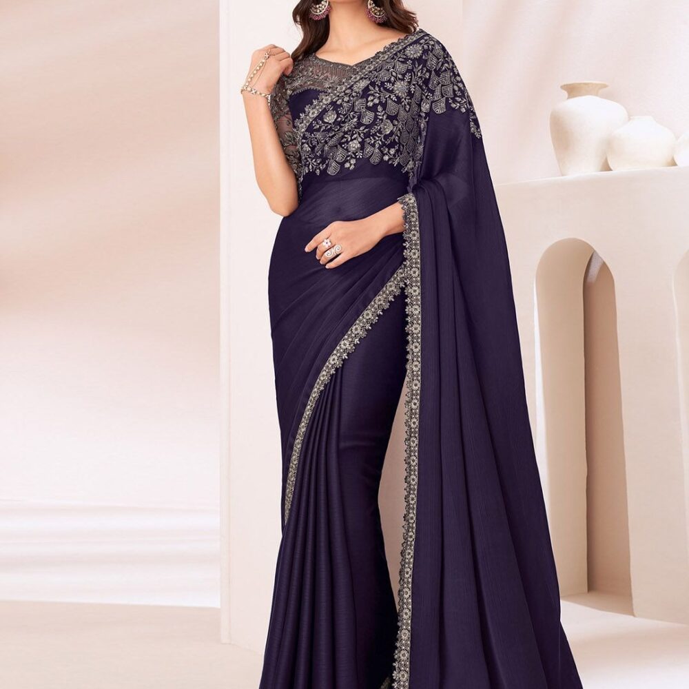 Shop Branded Poly Chiffon Saree β lightweight, elegant, and perfect for every occasion. Comfortable drape with stylish design at the best price.