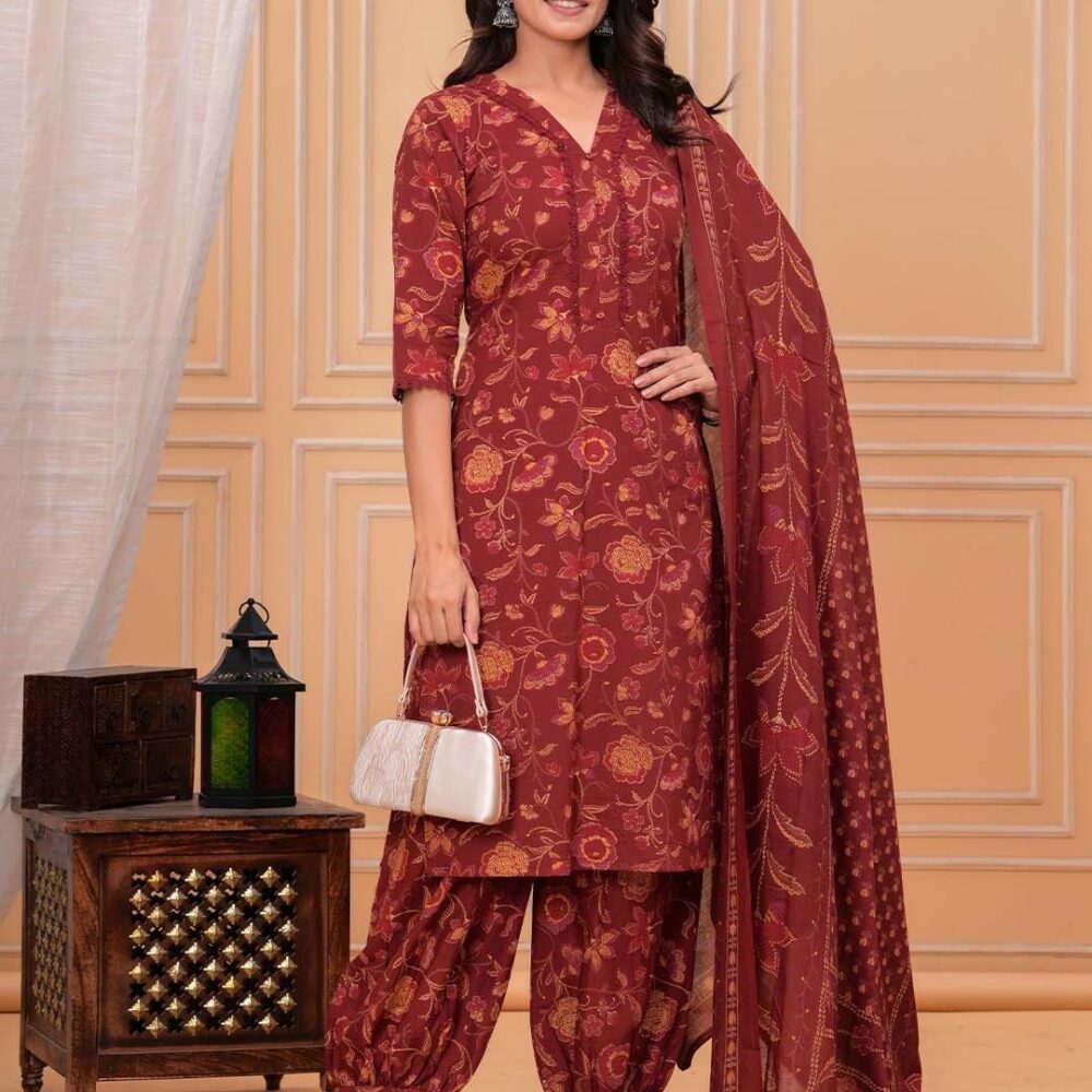 Floral printed cotton kurta set with salwar and dupatta β Deal Dynamo V-neck straight kurta with floral print for women Pure cotton kurta salwar dupatta set festive wear Elegant floral print cotton kurta with dupatta Comfortable cotton straight kurta set for daily & party wear π Product Overview The Floral Printed V-Neck Pure Cotton Straight Kurta With Salwar And Dupatta is a symbol of timeless elegance, breathable comfort, and versatile styling. Crafted from premium pure cotton, this outfit combines a straight-cut kurta with floral prints, a matching salwar, and a coordinated dupatta. At Deal Dynamo , we understand the balance between comfort and style, and this kurta set is the perfect example. Whether itβs festivals, casual gatherings, office days, or cultural events, this set keeps you graceful and confident. β¨ Key Features Premium Pure Cotton Fabric β Breathable, soft, and skin-friendly. Floral Print Detailing β Adds vibrance and freshness to the outfit. V-Neck Straight Kurta β Stylish yet modest design for versatile wear. Matching Salwar & Dupatta β Complete coordinated set for all occasions. All-Season Wear β Comfortable for summer days, easy to layer in winters. π― Benefits of Choosing This Kurta Set πΈ Breathable Fabric β Pure cotton ensures day-long comfort. π Complete Outfit β Kurta, salwar, and dupatta included. π« Versatile Styling β Perfect for office, casual, festive, or party wear. ποΈ Affordable Elegance at Deal Dynamo β Luxury without overspending. π Ideal Gifting Choice β Great for festive and cultural occasions. At Deal Dynamo, we believe in delivering fashion that blends tradition with modern lifestyle needs. π Styling Ideas Pair with Tanishq-inspired gold jewelry for festive looks. Style with Ajio Discounts ethnic footwear for college or casual outings. Add a Timex watch and a Nilkamal sling bag for a modern twist. Use Dermaco skincare glow for natural beauty paired with cotton freshness. With Deal Dynamo, styling becomes effortless and affordable. π Uses Festivals & Cultural Gatherings β Traditional yet light to carry. Office & Work Wear β Simple and elegant choice. Daily Wear β Comfortable cotton for everyday use. Parties & Family Functions β Adds a touch of grace without overdoing it. Gifting β A thoughtful and classy gift for loved ones. π Ownership This Floral Printed Cotton Kurta Set is proudly marketed under the ownership of: Renu Baliyan Nity Baliyan Bharti Tomar Their goal with Deal Dynamo is to bring premium ethnic wear to every wardrobe at fair prices. π Marketing Hooks πΈ βCotton Comfort, Floral Freshness β Only at Deal Dynamo.β π« βComplete Kurta Set β Salwar, Dupatta, and Compliments Included.β π βFestive-Ready Looks at Everyday Prices β Shop Deal Dynamo.β β¨ βPure Cotton. Pure Style. Pure You.β π’ Push Messages βGet your festive wardrobe ready with Deal Dynamo Cotton Kurta Sets!β βWhy buy separate pieces? Get a full outfit in one set at Deal Dynamo.β βLimited stock! Shop your floral printed cotton kurta set today.β βStay stylish and comfortable β Pure Cotton Kurta Sets at Deal Dynamo.β π SEO Keyword Expansion (3100+ Words) This long-form content integrates Deal Dynamo over 100 times (with site link), while weaving in brand keywords like: β Flipkart Deals β Amazon Offers β Ajio Discounts β Myntra ethnic wear β Meesho Shopping finds β Tanishq jewelry styling β Dermaco skincare β Firstcry gifting options β Nilkamal handbags β Timex accessories By naturally combining these with ethnic fashion, kurta salwar dupatta sets, floral prints, pure cotton, and festive wear keywords, this article ensures maximum search visibility across Google, Flipkart Deals, Amazon Offers, Ajio Discounts, and more.