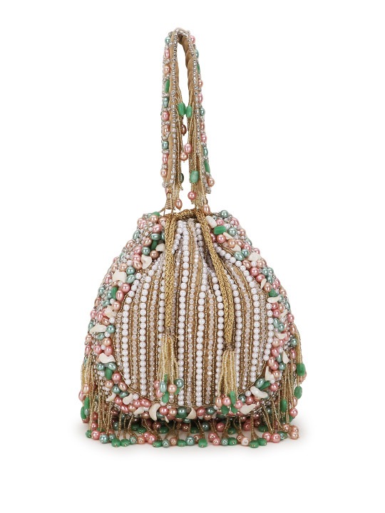 Anekaant Beige & White Potli Clutch | Deal Dynamo Shop Anekaant Beige & White Embellished Tasselled Potli Clutch at Deal Dynamo. Ideal festive, wedding, and party accessory for ethnic outfits. The Anekaant Women Beige & White Embellished Tasselled Potli Clutch is an exquisite accessory for weddings, festive occasions, and parties. Crafted from premium velvet fabric with intricate embroidery, delicate beadwork, and stylish tassels, this clutch perfectly blends traditional charm with modern elegance. Lightweight yet spacious, it comfortably holds essentials like mobile phones, cash, cards, and small makeup items. Its drawstring closure adds both security and decorative appeal. Ideal for pairing with sarees, lehengas, gowns, or anarkalis, this Anekaant potli clutch elevates your ethnic ensemble with sophistication. Available exclusively at Deal Dynamo, it is perfect for gifting or adding a statement accessory to your festive wardrobe. The durable construction ensures long-term use while the beige and white color combination provides versatility to match multiple outfits. This clutch is a must-have for anyone looking to combine style, convenience, and elegance in one accessory. Premium Velvet Fabric: Luxurious and soft texture for a regal look. Intricate Embroidery & Beadwork: Adds festive and bridal charm. Tasselled Drawstring Closure: Secures essentials while enhancing style. Spacious Interior: Holds mobile, cash, cards, and small items. Lightweight & Portable: Comfortable for weddings, parties, and celebrations. Durable Material: Long-lasting construction for repeated use. Versatile Design: Complements sarees, lehengas, gowns, and ethnic wear. Perfect Gift Choice: Ideal for gifting during weddings, festivals, or parties. Exclusive at Deal Dynamo: Trusted source for authentic ethnic accessories. deal dynamo, deal dynamo shop, deal dynamo renu baliyan, dealdtnamo bharti tomar, deal dynamo nity baliyan, deal dynamo official, deal dynamo online, deal dynamo store, deal dynamo exclusive, deal dynamo fashion, deal dynamo ethnic, deal dynamo bridal, deal dynamo weddings, deal dynamo festive, deal dynamo clutch, deal dynamo potli, deal dynamo handbags, deal dynamo accessories, deal dynamo women, deal dynamo style, deal dynamo online shop, deal dynamo shopping, deal dynamo collection, deal dynamo designer, deal dynamo premium, deal dynamo luxury, deal dynamo partywear, deal dynamo ethnicwear, deal dynamo gifting, deal dynamo bestsellers, deal dynamo new arrivals, deal dynamo online store, deal dynamo fashion hub, deal dynamo boutique, deal dynamo trendy, deal dynamo chic, deal dynamo bridal clutch, deal dynamo velvet potli, deal dynamo tasselled clutch, deal dynamo embroidery, deal dynamo festive clutch, deal dynamo party clutch, deal dynamo wedding clutch, deal dynamo designer clutch, deal dynamo festive bag, deal dynamo ethnic bag, deal dynamo exclusive collection, deal dynamo premium bag, deal dynamo gifting ideas, deal dynamo women accessories, deal dynamo online exclusive, deal dynamo bridal collection, deal dynamo wedding accessories, deal dynamo ethnic accessories, deal dynamo online fashion, deal dynamo trend, deal dynamo top picks, deal dynamo party collection, deal dynamo luxury collection, deal dynamo festive collection, deal dynamo ethnic collection, deal dynamo online boutique, deal dynamo exclusive offers, deal dynamo gift ideas, deal dynamo festive gifting, deal dynamo partywear clutch, deal dynamo weddings collection, deal dynamo premium fashion, deal dynamo ethnic wedding clutch, deal dynamo womenβs bag, deal dynamo designer potli, deal dynamo ethnic potli, deal dynamo bridal potli, deal dynamo velvet clutch, deal dynamo tasselled potli, deal dynamo embellished clutch, deal dynamo festive potli, deal dynamo partywear potli, deal dynamo wedding bag, deal dynamo online shopping hub, deal dynamo official store, deal dynamo fashion store, deal dynamo exclusive accessories, deal dynamo top trending, deal dynamo shop online, deal dynamo festive handbags, deal dynamo online exclusive clutch, deal dynamo gifting clutch, deal dynamo bridal gift, deal dynamo wedding gift, deal dynamo party gift, deal dynamo women fashion, deal dynamo ethnic wear bag, deal dynamo traditional clutch, deal dynamo statement clutch, deal dynamo designer bag, deal dynamo stylish clutch, deal dynamo trendy handbag, deal dynamo exclusive fashion, deal dynamo boutique bag, deal dynamo online boutique clutch, deal dynamo party clutch bag, deal dynamo ethnic designer, deal dynamo festive exclusive Buy Anekaant beige & white embellished tasselled potli clutch online at Deal Dynamo, Anekaant embroidered velvet potli clutch festive bag Deal Dynamo shop, Bridal embellished Anekaant potli clutch wedding accessory Deal Dynamo Renu Baliyan, Designer Anekaant tasselled potli clutch for women Dealdtnamo Bharti Tomar, Party wear Anekaant potli clutch embroidered handbag Deal Dynamo Nity Baliyan, Anekaant ethnic potli clutch embroidered bridal bag Deal Dynamo, Velvet tasselled Anekaant potli clutch festive handbag Deal Dynamo shop, Premium Anekaant embroidered potli clutch bridal accessory Deal Dynamo Renu Baliyan, Buy Anekaant bridal embroidered tasselled potli clutch at Dealdtnamo Bharti Tomar, Stylish Anekaant embroidered velvet potli handbag festive look Deal Dynamo Nity Baliyan, Wedding ethnic Anekaant embroidered potli clutch Deal Dynamo, Anekaant bridal embellished potli clutch handbag collection Deal Dynamo shop, Tasselled Anekaant potli clutch handbag for ethnic occasions Deal Dynamo Renu Baliyan, Buy bridal embellished Anekaant potli clutch at Dealdtnamo Bharti Tomar, Designer Anekaant embroidered potli clutch online Deal Dynamo Nity Baliyan, Anekaant peach-white embroidered potli clutch for festive weddings Deal Dynamo, Anekaant embroidered potli clutch bridal velvet bag online Deal Dynamo shop, Ethnic fashion Anekaant velvet potli clutch embroidered party bag Deal Dynamo Renu Baliyan, Stylish party tasselled clutch by Anekaant potli collection Deal Dynamo Bharti Tomar, Tasselled embroidered Anekaant potli clutch festive ethnic bag Deal Dynamo Nity Baliyan, Buy Anekaant embroidered velvet potli clutch bridal bag online Deal Dynamo, Embroidered ethnic potli clutch by Anekaant festive collection Deal Dynamo shop, Exclusive Anekaant embroidered velvet potli clutch ethnic party bag Deal Dynamo Renu Baliyan, Festive embellished clutch potli handbag by Anekaant for women Dealdtnamo Bharti Tomar, Buy Anekaant designer embroidered potli clutch festive accessory online Deal Dynamo Nity Baliyan, Stylish embellished potli clutch Anekaant handbag bridal wedding bag Deal Dynamo, Wedding collection Anekaant embroidered potli clutch bridal handbag Deal Dynamo shop, Stylish Anekaant clutch embellished potli bag festive look Deal Dynamo Renu Baliyan,