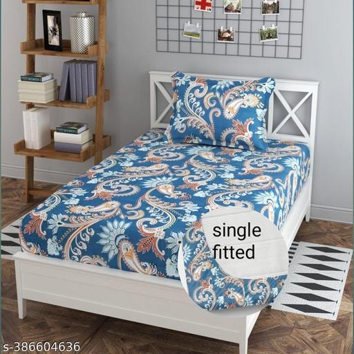 Bring elegance and comfort to your bedroom with our Soft and Attractive Single Fitted Bedsheet with 1 Pillow Cover, crafted for modern living. This single fitted bedsheet with elastic ensures a snug fit, keeping your bed neat and wrinkle-free all day long. Designed with premium soft fabric, this luxury single fitted sheet offers breathability and long-lasting durability, making it ideal for everyday use. Whether you’re looking for a cotton single fitted bedsheet, wrinkle-free elastic bedsheet, single fitted bedsheet for kids, stylish single bed sheet with pillow cover, washable single fitted sheet, or premium elastic bedsheet online, this set fits perfectly into your lifestyle. The matching pillow cover completes the elegant look, giving your room a stylish and cozy appeal. Available only at 👉 https://dealdynamo.vinisocial.in/shop/ Exclusively curated and proudly owned by Renu Baliyan, Nity Baliyan & Bharti Tomar, ensuring premium quality and authentic designs. ✨ Product Highlights 🛏️ Type: Single Fitted Bedsheet with 1 Pillow Cover 🌿 Fabric: Soft, breathable, skin-friendly & durable 🔄 Design: Elastic fitted – wrinkle-free, perfect bed fit 🧺 Maintenance: Easy to wash, long-lasting colors 🎁 Perfect For: Kids, students, daily use, or gifting 🔹 Variations & Uses Sizes: Single, Double, King (fitted bedsheets) Colors & Designs: Floral, Plain, Printed, Geometric, Trendy styles Uses: Everyday home use, kids’ rooms, dorm beds, guest rooms, gifts 🔹 Why Choose This Single Fitted Bedsheet? Snug elastic fit – no slipping or tucking required Premium soft & attractive fabric for everyday comfort Stylish design with matching pillow cover Exclusive ownership: Listed & curated by Renu Baliyan, Nity Baliyan & Bharti Tomar only at https://dealdynamo.vinisocial.in/shop/ 🔹 Website & Ownership Buy now at 👉 https://dealdynamo.vinisocial.in/shop/ Proudly managed by Renu Baliyan, Nity Baliyan & Bharti Tomar 🔥 Offer Push Line with Emoji 🛏️✨ Add comfort & style to your room with our Soft Single Fitted Bedsheet + Pillow Cover – Wrinkle-Free & Premium Quality! 🚀 Order Now – Limited Stock 👉 https://dealdynamo.vinisocial.in/shop/