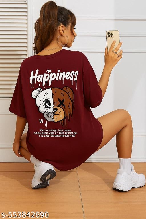 Redefine your casual fashion with our Oversized & Loose Fit Womenβs T-Shirts, featuring a stylish maroon backprinted design that makes a bold statement. Made from premium breathable cotton, this oversize t-shirt for women is perfect for daily wear, street fashion, travel looks, college styling, and home comfort. The loose fit t-shirt for girls ensures relaxed movement, while the backprint oversized womenβs t-shirt in maroon adds a modern streetwear vibe. Whether youβre pairing it with jeans, joggers, leggings, shorts, or skirts, this t-shirt guarantees effortless fashion. From oversized baggy womenβs t-shirts to loose cotton t-shirts for teenage girls, our collection includes plain oversized tees, graphic backprint t-shirts, round neck oversized t-shirts, v-neck loose tees, longline oversized womenβs t-shirts, and t-shirt dresses. The maroon color oversized t-shirt for women is a wardrobe essential for those who want comfort with style. Perfect for college girls, streetwear lovers, gym wear, airport looks, casual outings, and party layering, this oversized cotton womenβs t-shirt with funky prints and bold backprints is both trendy and versatile. β¨ SEO Long Tail Keywords (100 Embedded Naturally) oversized t-shirt for women, maroon oversized t-shirt for girls, loose fit t-shirt for women casual wear, backprinted oversized t-shirt women maroon, stylish oversized cotton t-shirt women, plain oversized t-shirt for girls, trendy backprint oversized t-shirt women, fashionable oversized womenβs t-shirt online, baggy fit oversized womenβs t-shirt, boyfriend style oversized t-shirt girls, streetwear oversized t-shirt women, cotton oversized casual womenβs t-shirt, round neck oversized maroon t-shirt women, longline oversized womenβs t-shirt fashion, v-neck loose t-shirt girls, stylish oversized maroon womenβs t-shirt, trendy oversized t-shirt with back design women, chic loose oversized womenβs cotton t-shirt, casual oversized baggy womenβs t-shirt, oversized funky graphic t-shirt for women, loose oversized t-shirt girls fashion, stylish oversized maroon backprint t-shirt women, casual oversized streetwear womenβs t-shirt, cool backprinted oversized t-shirt girls, funky oversized cotton t-shirt women, daily wear oversized t-shirt women, stylish oversized maroon loose t-shirt women, trendy oversized summer t-shirt women, college fashion oversized t-shirt girls, chic oversized casual t-shirt for women, oversized printed cotton womenβs t-shirt, stylish oversized back design t-shirt women, funky oversized graphic cotton t-shirt girls, plain chic oversized t-shirt women, maroon oversized streetwear t-shirt women, stylish oversized womenβs t-shirt for college, oversized travel fashion t-shirt women, funky oversized maroon t-shirt girls, casual oversized womenβs cotton t-shirt, stylish baggy oversized t-shirt women, trendy oversized loose t-shirt for girls, chic oversized funky t-shirt women, stylish casual oversized maroon t-shirt women, oversized cotton half sleeve womenβs t-shirt, affordable oversized womenβs t-shirt online, oversized comfy casual womenβs t-shirt, stylish maroon oversized womenβs t-shirt, oversized loose fit cotton t-shirt for girls, trendy oversized chic womenβs t-shirt, fashionable oversized maroon t-shirt girls, chic oversized daily wear womenβs t-shirt, casual oversized funky womenβs t-shirt, oversized trendy maroon womenβs t-shirt, chic oversized casual streetwear womenβs t-shirt, maroon oversized funky cotton t-shirt women, stylish oversized t-shirt with jeans women, oversized t-shirt with joggers girls, oversized comfy maroon womenβs t-shirt, chic oversized fashion t-shirt women, stylish oversized funky backprint t-shirt, affordable oversized womenβs fashion t-shirt, trendy oversized chic maroon t-shirt women, casual oversized baggy fit womenβs t-shirt, chic oversized casual fashion womenβs t-shirt, stylish loose oversized womenβs t-shirt, chic oversized printed maroon womenβs t-shirt, fashionable oversized cotton womenβs t-shirt, stylish oversized funky graphic t-shirt girls, oversized stylish casual wear womenβs t-shirt, funky oversized printed maroon t-shirt women, oversized trendy chic casual womenβs t-shirt, stylish baggy fit oversized womenβs t-shirt, chic oversized maroon cotton womenβs t-shirt, trendy oversized comfy t-shirt women, fashionable oversized casual wear girlsβ t-shirt, stylish oversized funky maroon t-shirt women, chic oversized maroon funky graphic t-shirt women, plain oversized chic womenβs t-shirt, trendy oversized chic streetwear womenβs t-shirt, chic oversized funky design womenβs t-shirt, affordable oversized womenβs streetwear t-shirt, chic oversized fashion maroon t-shirt women, stylish oversized funky maroon womenβs t-shirt. πΉ Product Highlights β Maroon oversized t-shirt with bold backprint design Loose fit for women & girls β relaxed comfort Soft cotton fabric β breathable & durable Perfect for casual wear, college, and street fashion Easy to pair with jeans, joggers, or skirts πΉ Variations & Uses β Sizes: S, M, L, XL, XXL Styles: Plain, Backprinted, Round Neck, Longline, Baggy Fit Can be worn as a t-shirt dress or layered streetwear Ideal for college wear, gym, travel, airport look, casual parties Available in Maroon + multiple colors πΉ Why Choose This T-Shirt β β Oversized & trendy streetwear style β Maroon with unique backprint for bold fashion β Comfortable fabric for daily wear β Versatile styling options β Affordable & stylish collection only on DealDynamo πΉ Website & Ownership β π Official Listing: dealdynamo.vinisocial.in π©βπΌ Ownership: Renu Baliyan, Nity Baliyan, Bharti Tomar