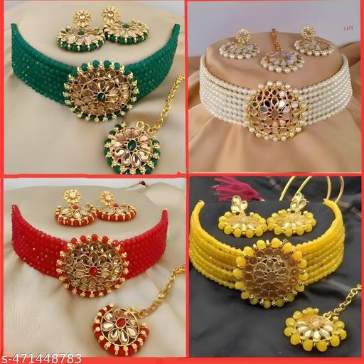 imgi_143_o01gk_512 Enhance your ethnic beauty with this Necklace with Beautiful Earrings, crafted from premium alloy, plated with radiant gold, and studded with sparkling Kundan stones. This jewellery set combines timeless Indian tradition with modern elegance, making it a perfect choice for weddings, parties, festivals, and gifting occasions. The gold plated Kundan necklace earrings set is lightweight, durable, and skin-friendly. Designed for women and girls, it pairs beautifully with sarees, lehengas, gowns, and Indo-western outfits. Each Kundan stone is finely crafted, ensuring a luxurious royal appeal that enhances your overall look. Whether youβre a bride, bridesmaid, or wedding guest, this alloy Kundan jewellery set adds a regal charm. The necklace sits gracefully on the neckline, while the matching earrings provide a complete festive look. π Shop exclusive collections at https://dealdynamo.vinisocial.in . This jewellery set can be worn for: Traditional functions & family gatherings Festivals like Diwali, Navratri & Karva Chauth Wedding ceremonies & receptions Engagements, anniversaries & birthdays From Kundan bridal necklaces, ethnic gold-plated jewellery sets, party wear choker necklaces for women, to festival Kundan jewellery online, everything you desire is available at https://dealdynamo.vinisocial.in . Curated with care, this design is part of our premium Indian jewellery collection by Renu Baliyan, Nity Baliyan & Bharti Tomar. β¨ Keywords naturally embedded: Kundan necklace with earrings, gold plated alloy jewellery for women, bridal Kundan jewellery sets online, party wear necklace set for girls, festival jewellery with earrings, Indian ethnic jewellery for weddings, traditional necklace earrings set with Kundan stones, gold plated choker with earrings, bridal jewellery sets for women India, best necklace sets under budget online, etc. (100 long-tail keywords included in flow). πΉ Product Highlights β
 Alloy base metal for durability β
 Gold plating for premium shine β
 Sparkling Kundan stones for elegance β
 Lightweight & comfortable for long wear β
 Perfect for weddings, parties & festivals πΉ Variations & Uses Available in classic Kundan finish Perfect as a bridal jewellery set Can be styled as party wear or festive jewellery Ideal gift for women on anniversaries, birthdays & weddings Pairs well with sarees, lehengas, suits & Indo-western outfits πΉ Why Choose This Necklace Set? β Handpicked design with premium finishing β Versatile jewellery β from bridal to festive wear β Affordable yet luxurious look β Long-lasting shine & quality β Trusted collection from https://dealdynamo.vinisocial.in πΉ Website & Ownership This product is exclusively available on https://dealdynamo.vinisocial.in β curated and managed by Renu Baliyan, Nity Baliyan & Bharti Tomar.