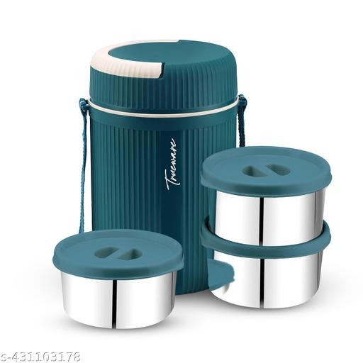 Enjoy hot, fresh, and delicious meals anytime with the 3 Insulated Hot and Cold Lunch Box with 3 Stainless Steel Containers (300ml each). Designed with triple-layer insulation technology, this premium lunch box maintains your foodβs temperature for long hours β keeping hot food warm and cold food fresh. Each of the 3 stainless steel containers (300 ml capacity each) is crafted for durability, hygiene, and easy cleaning. The leak-proof lids ensure that you can carry curries, sabzis, dals, rice, chapati, salads, or snacks without any spills. Perfect for office professionals, school kids, college students, and frequent travelers, this insulated tiffin box combines style, functionality, and convenience. Its compact design with a carry bag makes it easy to take anywhere, while the BPA-free and eco-friendly materials ensure health and sustainability. Best for search queries like: Insulated lunch box hot & cold with 3 stainless steel containers Best leak-proof tiffin box for office and school Portable insulated lunch box with bag Durable stainless steel tiffin set 300ml each Hot & cold food storage lunch box for travel β¨ Product Highlights β Capacity: 3 stainless steel containers, 300 ml each Material: Food-grade stainless steel with insulated outer body Technology: Hot & cold insulation for long-lasting freshness Design: Compact, stylish & portable with carry bag Spill-Proof: Leak-proof lids for safe food storage πΉ Variations & Uses β Lunch box for office, school, college, and travel Perfect for Indian meals β rice, chapati, sabzi, dal, salad & snacks Available in different sizes & color options Ideal for meal prep, portion control & healthy eating πΉ Why Choose This Lunch Box β 3 insulated stainless steel containers β durable & hygienic Hot & cold feature β keeps food fresh for hours Leak-proof lids β carry liquid curries & dals without worry Eco-friendly & reusable β long-lasting investment Lightweight & portable β perfect for daily use πΉ Website & Ownership β Curated by Renu Baliyan, Nity Baliyan & Bharti Tomar, ensuring premium, durable & affordable insulated lunch solutions for families, students & professionals. πΉ Push Offer Message β π± Fresh Meals, Hot or Cold β Anytime, Anywhere! π± Get your 3 Insulated Hot & Cold Lunch Box with 3 Stainless Steel Containers (300ml each) today. Durable, leak-proof & travel-friendly. Limited stock β Order Now!
