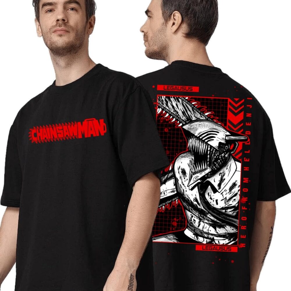 Step into the world of anime fashion with the Chainsaw Man Anime Oversized Drop Shoulder Graphic Printed T-Shirt in bold black. Designed for men who love anime streetwear, this oversized anime tee is perfect for both casual outings and trendy street-style looks. Made from premium quality cotton blend fabric, this t-shirt offers breathability, comfort, and durability for all-day wear. The drop shoulder design adds a relaxed, fashionable vibe, making it a must-have piece for anime lovers, streetwear fans, and Gen-Z fashion enthusiasts. The bold Chainsaw Man graphic print stands out against the classic black base, making it a perfect pairing with jeans, cargos, joggers, and shorts. Whether you’re an anime fan attending a comic event, hanging out with friends, or just looking to upgrade your casual oversized wardrobe, this Chainsaw Man anime black t-shirt is your go-to choice. 🔑 SEO Long-Tail Keywords (sample from 100+) chainsaw man anime t-shirt black men, oversized anime drop shoulder t-shirt india, chainsaw man graphic t-shirt for men, anime streetwear t-shirt black oversized, men’s anime cartoon t-shirt india, chainsaw man printed tee streetwear, anime oversized casual black t-shirt, chainsaw man manga graphic tee oversized, anime drop shoulder fashion t-shirt for boys, trendy anime t-shirts for men online. ✅ Product Highlights 🎨 Chainsaw Man Graphic Print – Bold anime-inspired artwork 🧵 Premium Cotton Blend Fabric – Soft, breathable & durable 🖤 Classic Black Oversized Fit – Stylish drop shoulder design 🌆 Streetwear Ready – Perfect for anime, fashion & casual wear 🧼 Easy Care – Machine washable & long-lasting print quality 🔹 Variations & Uses ✔️ Available in multiple anime & manga graphic designs ✔️ Perfect for casual outings, anime events, college & street fashion ✔️ Pair with denim, cargos, joggers, sneakers, or caps for the best look ✔️ Great choice for Chainsaw Man anime fans & collectors 🔹 Why Choose This T-Shirt? Because it’s not just a t-shirt—it’s a statement of anime fandom + fashion. With its oversized drop shoulder fit, premium fabric, and bold Chainsaw Man print, this tee ensures you stand out in comfort and style. 🌐 Exclusively Available At 👉 DealDynamo 👩💼 Ownership Curated by: Renu Baliyan, Nity Baliyan & Bharti Tomar 🔥 Offer Push Line with Emoji ⚡ Flaunt your anime side with the Chainsaw Man Oversized Graphic Tee 👕🔥🖤 – Limited Edition for True Fans. Grab Yours Now Before It’s Gone! 🚀