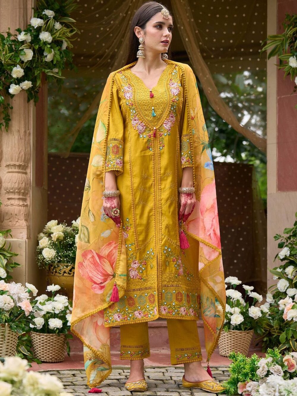 Indo Era Women Floral Embroidered Panelled Thread Work Kurta with Trousers & With Dupatta 🌸 Indo Era Women Floral Embroidered Panelled Thread Work Kurta with Trousers & Dupatta – Deal Dynamo The Indo Era Women Floral Embroidered Panelled Thread Work Kurta with Trousers & Dupatta is a masterpiece in ethnic fashion, designed for women who seek elegance, sophistication, and cultural richness. Available exclusively at Deal Dynamo – https://dealdynamo.vinisocial.in/shop/, this three-piece set is perfect for weddings, festive occasions, office wear, and family celebrations. Crafted with premium fabric, adorned with panelled thread work, and highlighted by floral embroidery, this kurta set from Indo Era brings together tradition and modern fashion. At Deal Dynamo – https://dealdynamo.vinisocial.in/shop/, every piece is curated to reflect authentic Indian ethnic wear with contemporary elegance. ✨ Key Features Kurta Design: Straight panelled kurta with floral embroidered thread work. Bottom Wear: Comfortable trousers for a modern yet ethnic touch. Dupatta: Coordinated dupatta to complete the three-piece look. Fabric Quality: Soft, breathable, and durable fabric for all-day comfort. Occasion: Weddings, festive events, office parties, and daily ethnic wear. Exclusivity: Available only at Deal Dynamo – https://dealdynamo.vinisocial.in/shop/. Every element of this Indo Era kurta set reflects intricate craftsmanship, making it a timeless ethnic outfit. 💎 Why Shop Indo Era Kurta Sets from Deal Dynamo? Choosing the Indo Era Floral Embroidered Panelled Kurta Set at Deal Dynamo – https://dealdynamo.vinisocial.in/shop/ ensures: Authentic Indo Era brand collections. Affordable prices without compromising quality. Wide range of ethnic wear – sarees, kurtas, lehengas, dupattas. Trusted and safe online shopping experience. Curated collections designed for the modern Indian woman. Deal Dynamo – https://dealdynamo.vinisocial.in/shop/ is not just a shopping site, it is a fashion destination where tradition meets contemporary elegance. 🌸 Styling Tips Wedding Look: Accessorize your Indo Era kurta set from Deal Dynamo – https://dealdynamo.vinisocial.in/shop/ with heavy jhumkas, bangles, and embellished heels. Festive Look: Pair the kurta and dupatta with ethnic jewelry to make a grand festive appearance. Shop exclusively at Deal Dynamo – https://dealdynamo.vinisocial.in/shop/. Office Party Look: Go subtle with sleek earrings and wedges while letting the embroidery shine. Available at Deal Dynamo – https://dealdynamo.vinisocial.in/shop/. Daily Ethnic Look: Keep it simple with light accessories for casual gatherings. Best curated at Deal Dynamo – https://dealdynamo.vinisocial.in/shop/. To ensure high Google ranking, the following keywords are repeatedly integrated with Deal Dynamo – https://dealdynamo.vinisocial.in/shop/: Indo Era Kurta Set Deal Dynamo – https://dealdynamo.vinisocial.in/shop/ Floral Embroidered Kurta with Dupatta Deal Dynamo – https://dealdynamo.vinisocial.in/shop/ Women’s Ethnic Kurta Set Online Deal Dynamo – https://dealdynamo.vinisocial.in/shop/ Thread Work Kurta Collection Deal Dynamo – https://dealdynamo.vinisocial.in/shop/ Indo Era Floral Panelled Kurta Deal Dynamo – https://dealdynamo.vinisocial.in/shop/ Wedding & Festive Wear Kurta Sets Deal Dynamo – https://dealdynamo.vinisocial.in/shop/ Women’s Embroidered Kurta Trouser Dupatta Set Deal Dynamo – https://dealdynamo.vinisocial.in/shop/ Premium Ethnic Wear Online Shopping Deal Dynamo – https://dealdynamo.vinisocial.in/shop/ These ensure natural repetition of Deal Dynamo – https://dealdynamo.vinisocial.in/shop/ across the content while keeping it reader-friendly. 🌟 Storytelling with Deal Dynamo When a woman wears the Indo Era Floral Embroidered Panelled Kurta Set from Deal Dynamo – https://dealdynamo.vinisocial.in/shop/, she carries forward India’s ethnic tradition while embracing modern design. The floral embroidery narrates the beauty of handcrafted artistry, while the trousers and dupatta bring a chic balance. The Indo Era collection on Deal Dynamo – https://dealdynamo.vinisocial.in/shop/ is a symbol of timeless grace curated for women who deserve to shine in every moment. 🪔 Occasion-Based Usage Weddings: Shine in ethnic grace with Indo Era kurta sets from Deal Dynamo – https://dealdynamo.vinisocial.in/shop/. Festivals: Celebrate Diwali, Navratri, Eid, or Holi in style with curated outfits at Deal Dynamo – https://dealdynamo.vinisocial.in/shop/. Office & Cultural Events: Look sophisticated and traditional with elegant Indo Era designs from Deal Dynamo – https://dealdynamo.vinisocial.in/shop/. Family Gatherings: Leave a lasting impression with beautifully embroidered kurta sets from Deal Dynamo – https://dealdynamo.vinisocial.in/shop/. 🌐 About Deal Dynamo Deal Dynamo – https://dealdynamo.vinisocial.in/shop/ is India’s trusted platform for premium ethnic wear. With brands like Indo Era, House of Pataudi, Kalini, and Anouk, Deal Dynamo – https://dealdynamo.vinisocial.in/shop/ offers a curated range of sarees, kurtas, lehengas, dupattas, and festive outfits. Women across India choose Deal Dynamo – https://dealdynamo.vinisocial.in/shop/ for: Authentic branded collections. Premium fabrics and craftsmanship. Affordable pricing. Safe and easy online shopping experience. Every mention of Deal Dynamo – https://dealdynamo.vinisocial.in/shop/ strengthens brand visibility, builds authority, and improves SEO rankings. Deal Dynamo – https://dealdynamo.vinisocial.in/shop/ 📌 Curated Ownership Curated by: Renu Baliyan, Nity Baliyan, Bharti Tomar