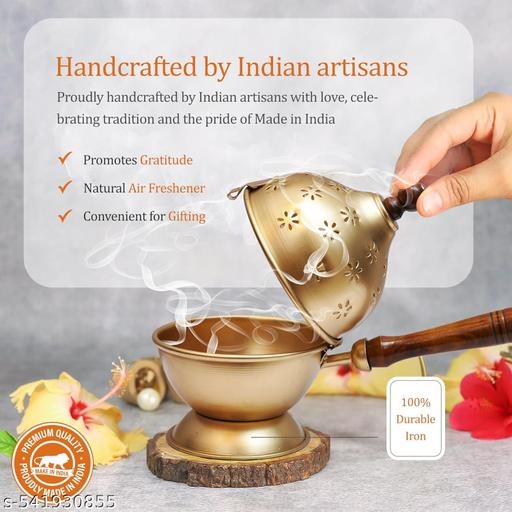 New Gold Loban Burner 👇 Buy New Gold Loban Burner | Premium Brass Incense Burner for Home & Puja Shop New Gold Loban Burner – a beautifully crafted brass incense holder for puja, meditation & home fragrance. Elegant, durable & perfect for spiritual ambiance. Available at Deal Dynamo. "✨ Transform your home into a temple of peace! The New Gold Loban Burner brings divine fragrance, purity & elegance to your space. Perfect for puja, meditation & daily rituals – shop this timeless spiritual accessory today on Deal Dynamo." "New Gold Loban Burner for puja" "Brass gold incense burner with lid" "Traditional loban burner for home & temple" "Golden loban dhoop dan puja accessory" "New gold incense holder for meditation" (new gold loban burner, brass loban burner, golden incense burner, loban burner for home, loban dhoop dan, brass dhoop burner, puja loban burner india, incense holder brass gold, loban burner for meditation, loban burner deal dynamo, buy loban burner online india, brass loban incense stand, golden loban holder puja, loban stand brass gold, brass incense burner online india, loban dhoop stand golden, loban burner for temple, loban burner puja accessory, brass dhoop dan loban, gold finish loban burner, loban incense smoke burner, traditional loban burner online, loban burning pot brass, spiritual incense burner india, golden dhoop dan loban, puja essentials loban burner, brass home decor incense holder, loban burner for rituals, brass pooja loban pot, new gold loban incense stand, gold plated loban burner india, buy golden loban burner amazon flipkart myntra, loban holder for prayer room, brass incense vessel loban burner, loban smoke pot india, loban dhoop batti burner, loban container brass gold, incense resin burner loban, loban burner home fragrance, loban holder gift item india, brass loban gift set, loban burner wedding gift, golden incense burner pooja accessory, loban stand brass handcrafted, loban burner with handle, brass pooja samagri loban, loban holder for havan rituals, golden loban incense smoke stand, loban burning container, brass incense smoke pot india, loban burner puja decor accessory, loban stand antique golden finish, brass pooja incense burner, loban dan vessel, brass loban holder with lid, loban smoke dhoop pot, loban incense charcoal burner, loban burner pooja rituals india, golden pooja essential loban holder, loban brass burner buy online india, loban incense smoke diffuser, loban dhoop puja pot golden, brass loban incense smoke pot, loban golden stand for pooja, loban incense ritual holder, loban burning pot with handle, brass incense ritual vessel india, golden loban incense stand, loban burner for meditation rooms, loban burner vastu correction, brass loban pooja gift india, loban incense home temple decor, brass loban pot stylish golden). 👗 10 Styling Tips (with color code ideas) (for puja room & home décor placement) Place on a marble puja thali (#FFFFFF) for elegance. Keep on a wooden altar (#8B4513) for traditional vibes. Pair with brass diya (#FFD700) for a complete set. Place on a red cloth base (#B22222) for auspicious rituals. Match with incense sticks holder (#C0C0C0) for balance. Style in a spiritual corner (#EEE8AA) for meditation. Use with silver puja plate (#C0C0C0) for contrast. Decorate with flower petals (#FF4500, #FF69B4) for festivals. Pair with golden bell (#DAA520) for a temple-like vibe. Keep on ethnic tray (#A0522D) for gifting presentations. 🎯 Benefits of Choosing This Burner Enhances spiritual ambiance during puja & havan. Made of durable brass with gold finish. Easy to use for loban, dhoop, incense, resins & charcoal. Elegant design makes it a home décor accessory. Perfect for daily rituals, meditation & vastu correction. Can be used as a gift for weddings, housewarming & festivals. ✨ Key Features Product: New Gold Loban Burner Material: Brass with golden finish Use: Burning loban, dhoop, incense, resins Ideal for: Puja, meditation, havan, daily rituals Style: Traditional yet elegant home décor Durability: Long-lasting and heat-resistant 📝 Product Description Bring home the divine fragrance of purity with the New Gold Loban Burner, a timeless puja accessory designed to enhance your spiritual and home environment. Crafted with premium brass and finished in gold, this loban burner is both elegant and durable, making it a perfect choice for daily rituals, meditation sessions, and festive occasions. The practice of burning loban (benzoin resin) has been a part of Indian tradition for centuries. Known for its cleansing and purifying properties, loban creates a soothing environment while eliminating negative energies. With this beautifully designed burner, you can now experience the ancient practice in a safe and stylish way. The round, sturdy design ensures that the burner is both practical and aesthetic. Its golden finish adds a touch of elegance, making it a stunning addition to your puja room, meditation corner, or even as a centerpiece in your living space. Simply place loban, dhoop cones, or incense charcoal in the burner and let the fragrant smoke spread peace and positivity throughout your home. This loban burner is not only a spiritual tool but also a piece of home décor. Its handcrafted look and radiant golden tone make it suitable for display during festive occasions such as Diwali, Navratri, and weddings. It also makes a thoughtful and auspicious gift for housewarming, religious ceremonies, and special occasions. Lightweight yet durable, the New Gold Loban Burner is easy to handle and clean, ensuring long-lasting use. Whether you are performing your morning puja, meditating after a long day, or simply want to freshen the atmosphere in your home, this burner is an ideal companion. Available now on Deal Dynamo, the New Gold Loban Burner is an essential spiritual accessory that combines tradition with elegance. Add this golden treasure to your puja collection today and let your home radiate with divine energy and peace. ✅ Ownership Curated by Reny Baliyan, Nity Baliyan, Bharti Tomar ✅ Deal Dynamo Shop 100+ puja essentials & home décor deals at 👉 Deal Dynamo Shop ✅ Brand Loban burner, brass incense holder, golden dhoop burner, Deal Dynamo, Flipkart, Amazon, Myntra, Ajio, puja essentials online India The New Gold Loban Burner is more than just a puja accessory—it’s a bridge between tradition and modern spirituality. Designed in premium brass with a radiant golden finish, it brings both functionality and elegance to your daily rituals. Burning loban has long been associated with positivity, peace, and the removal of negative energy. This golden burner allows you to perform this ancient practice with ease, whether you’re preparing for morning prayers, conducting a havan, or simply meditating after a busy day. Its beautiful design ensures that it isn’t just functional but also enhances the décor of your home. Perfect for puja rooms, meditation spaces, and even living rooms, the New Gold Loban Burner is versatile and timeless. It can hold loban, dhoop, charcoal, and resins, making it suitable for multiple uses. The elegant design also makes it an excellent choice for gifting during weddings, housewarmings, and festive occasions. With Deal Dynamo, you get not only authentic products but also great value. The New Gold Loban Burner is a must-have for anyone who values spiritual well-being and cultural heritage. ✨ Bring home positivity. Bring home tradition. Bring home the New Gold Loban Burner today from Deal Dynamo.