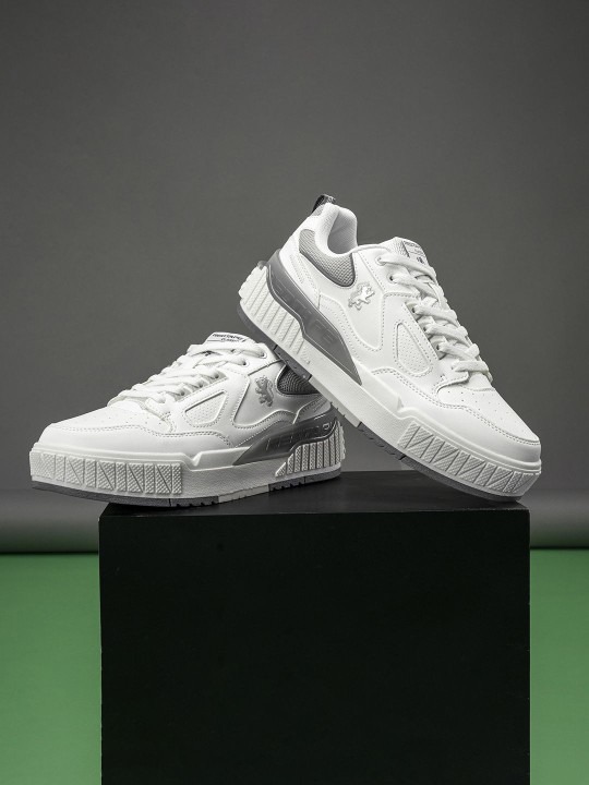 Shop Red Tape men’s solid round toe memory foam sneakers. Comfortable, stylish, and durable casual footwear for men. Perfect for daily wear & athleisure