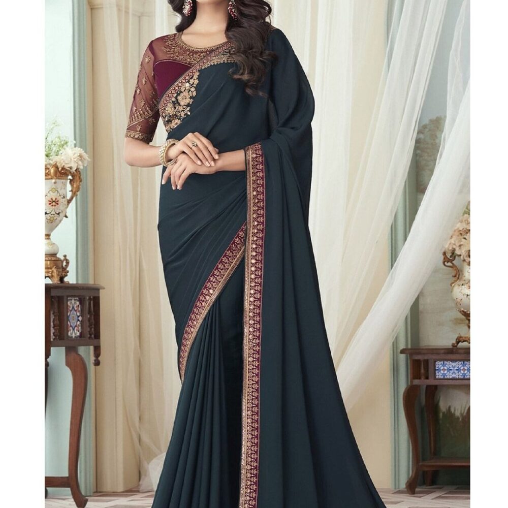 Buy Silk Blend Sarees & Dresses online at DealDynamo. Premium fabric, elegant designs, and festive looks β shop now at the best price.