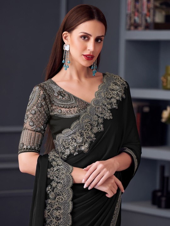imgi_75_SRQRpTLh_9d42fd49e7bd44109b34369d6590375b Elevate your ethnic look with a Branded Poly Chiffon Saree. Crafted for comfort and style, it offers a lightweight drape, vibrant colors, and a timeless elegant appeal.