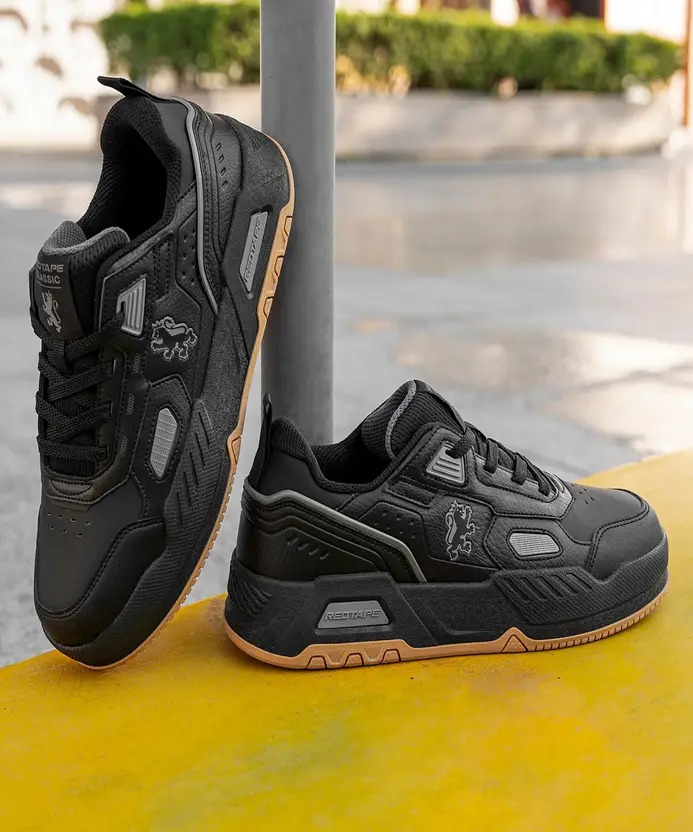 Redefine your everyday style with the Red Tape Boldstep Lifestyle Sneakers for Men (Black, Size 8) – a perfect fusion of fashion, comfort, and durability. Designed with an elegantly rounded front and a sleek modern silhouette, these sneakers are ideal for casual outings, office wear, college, and daily lifestyle use. Made from premium quality materials, these sneakers provide a soft cushioned insole and breathable upper design for all-day comfort. The sturdy outsole with strong grip ensures long-lasting durability and stability on all surfaces, making them a reliable choice for men on the go. The classic black shade makes them highly versatile – pair them effortlessly with jeans, chinos, joggers, or shorts to create a smart and trendy look. Whether you’re heading to a casual meeting, party, or a weekend trip, the Red Tape Boldstep sneakers are built to match your lifestyle. These sneakers are perfect for those searching for: Red Tape Boldstep sneakers black for men size 8 Best lifestyle sneakers for men casual & office wear Durable & stylish sneakers with rounded front Comfortable men’s sneakers for daily use Trendy black sneakers under budget ✨ Product Highlights – Brand: Red Tape Model: Boldstep Lifestyle Sneakers Color: Black Size: 8 (UK/India) Design: Elegantly rounded front, modern stylish build Comfort: Cushioned insole + breathable upper Durability: Strong outsole with enhanced grip Occasion: Casual wear, office, college, travel & daily lifestyle use 🔹 Variations & Uses – Available in different sizes & color options. Perfect for college students, office professionals & casual outings. Can be styled with denim jeans, joggers, chinos & t-shirts. Great for parties, weekend getaways & travel comfort wear. 🔹 Why Choose These Sneakers – Red Tape brand trust with premium design. Stylish & versatile black color – matches any outfit. Comfort-focused build with cushioned insole. Durable outsole ensures long-lasting use. Perfect lifestyle sneaker for men of all ages. 🔹 Website & Ownership – This footwear is presented by Renu Baliyan, Nity Baliyan, and Bharti Tomar, offering premium quality, stylish, and affordable footwear collections for men across India. 🔹 Push Offer Message – 👟 Step Bold, Step Stylish 👟 Order the Red Tape Boldstep Black Lifestyle Sneakers for Men (Size 8) today – Elegant, durable & versatile sneakers for every occasion. Limited stock – Shop Now & Walk with Confidence!