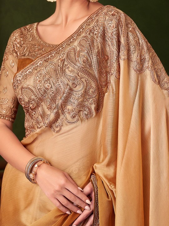Discover premium branded Poly Chiffon Sarees β lightweight, flowy & elegant. Perfect for parties, weddings & daily wear. Shop now for trending styles."